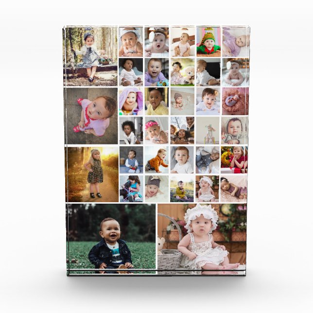 Design Your Own 35 Photo Collage (Front)
