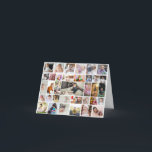 Design Your Own 35 Photo Collage Card<br><div class="desc">Customise your photography. You can make this custom product for special occasions like weddings,  birthdays,  Christmas,  Holidays,  Memorials,  Graduation,  Anniversaries and more. It can also be given as a gift to your best friend,  close friend,  family,  and relatives.</div>