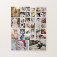 Design Your Own 35 Photo Collage Poster