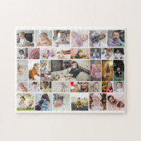 Design Your Own 35 Photo Collage Poster