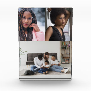 Design Your Own 3 Photo Collage Block