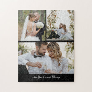Design Your Own 3 Photo Collage Jigsaw Puzzle