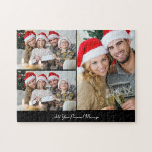 Design Your Own 3 Photo Collage Jigsaw Puzzle