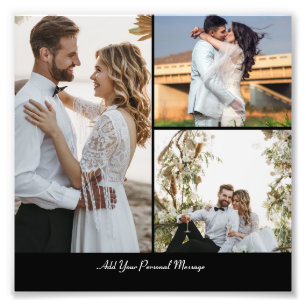 Design Your Own 3 Photo Collage Print