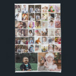 Design Your Own 40 Photo Collage Tea Towel<br><div class="desc">Customise your photography. You can make this custom product for special occasions like weddings,  birthdays,  Christmas,  Holidays,  Memorials,  Graduation,  Anniversaries and more. It can also be given as a gift to your best friend,  close friend,  family,  and relatives.</div>