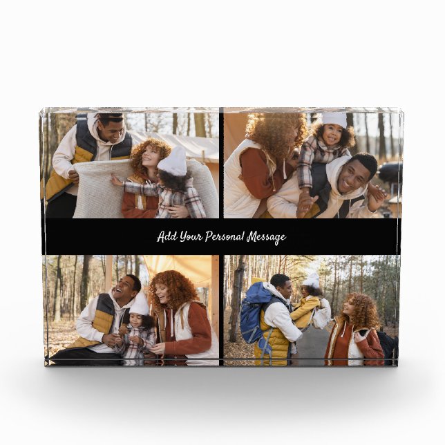 Design Your Own 4 Photo Collage (Front)
