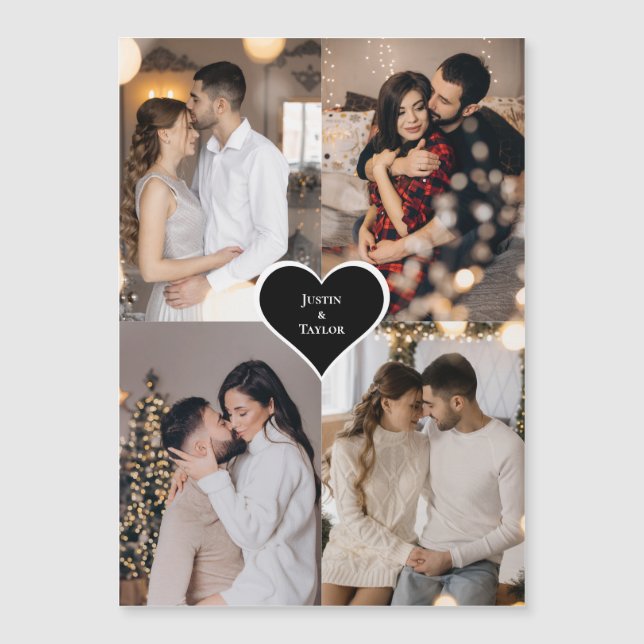 Design Your Own 4 Photo Collage (Front)