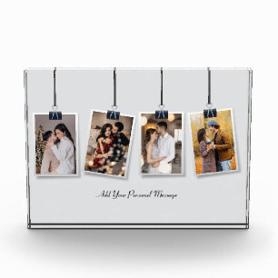Design Your Own 4 Photo Collage Block
