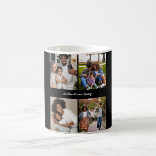 Design Your Own 4 Photo Collage Coffee Mug