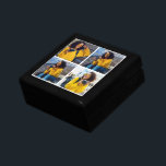 Design Your Own 4 Photo Collage Gift Box<br><div class="desc">Customise your own personal photography. You can make this custom product for special occasions like weddings,  birthdays,  Christmas,  Holidays,  Memorials,  Graduation,  Anniversaries and more. It can also be given as a gift to your best friend,  close friend,  family,  and relatives.</div>