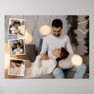 Design Your Own 4 Photo Collage Poster