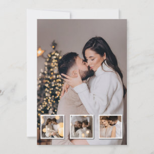 Design Your Own 4 Photo Collage Thank You Card
