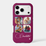 Design Your Own 4 Photo Personalized Name<br><div class="desc">Create your perfect accessory with our Design Your Own 4 Photo Personalized Name iPhone 17 Pro Case! This customizable phone case allows you to upload and showcase four of your favorite photos, making it a unique way to express your personality and style. Specifically designed for the iPhone 17 Pro, this...</div>