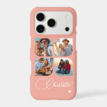 Design Your Own 4 Photo Personalized Name<br><div class="desc">Create your perfect accessory with our Design Your Own 4 Photo Personalized Name iPhone 17 Pro Case! This customizable phone case allows you to upload and showcase four of your favorite photos, making it a unique way to express your personality and style. Specifically designed for the iPhone 17 Pro, this...</div>