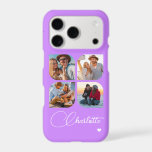 Design Your Own 4 Photo Personalized Name<br><div class="desc">Create your perfect accessory with our Design Your Own 4 Photo Personalized Name iPhone 17 Pro Case! This customizable phone case allows you to upload and showcase four of your favorite photos, making it a unique way to express your personality and style. Specifically designed for the iPhone 17 Pro, this...</div>