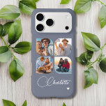 Design Your Own 4 Photo Personalized Name<br><div class="desc">Create your perfect accessory with our Design Your Own 4 Photo Personalized Name iPhone 17 Pro Max Case! This customizable phone case allows you to upload and showcase four of your favorite photos, making it a unique way to express your personality and style. Specifically designed for the iPhone 17 Pro...</div>
