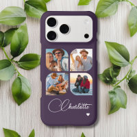 Design Your Own 4 Photo Personalized Name