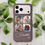 Design Your Own 4 Photo Personalized Name<br><div class="desc">Create your perfect accessory with our Design Your Own 4 Photo Personalized Name iPhone 17 Pro Max Case! This customizable phone case allows you to upload and showcase four of your favorite photos, making it a unique way to express your personality and style. Specifically designed for the iPhone 17 Pro...</div>