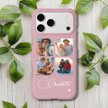 Design Your Own 4 Photo Personalized Name<br><div class="desc">Create your perfect accessory with our Design Your Own 4 Photo Personalized Name iPhone 17 Pro Max Case! This customizable phone case allows you to upload and showcase four of your favorite photos, making it a unique way to express your personality and style. Specifically designed for the iPhone 17 Pro...</div>