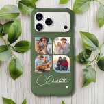 Design Your Own 4 Photo Personalized Name<br><div class="desc">Create your perfect accessory with our Design Your Own 4 Photo Personalized Name iPhone 17 Pro Max Case! This customizable phone case allows you to upload and showcase four of your favorite photos, making it a unique way to express your personality and style. Specifically designed for the iPhone 17 Pro...</div>
