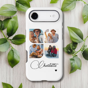 Design Your Own 4 Photo Personalized Name