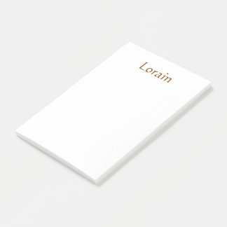 Design Your Own 4" x 6" Post-it® Notes