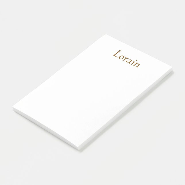 Design Your Own 4" x 6" Post-it® Notes (Angled)