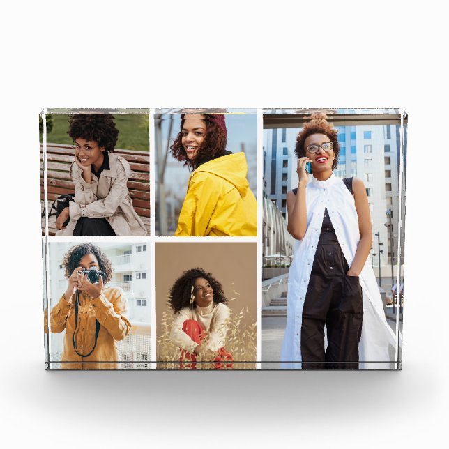 Design Your Own 5 Photo Collage (Front)