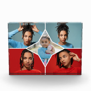 Design Your Own 5 Photo Collage Block