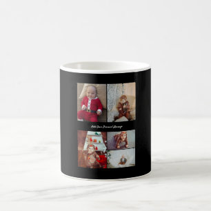 Design Your Own 5 Photo Collage Coffee Mug