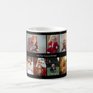 Design Your Own 7 Photo Collage Coffee Mug