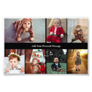 Design Your Own 7 Photo Collage Print