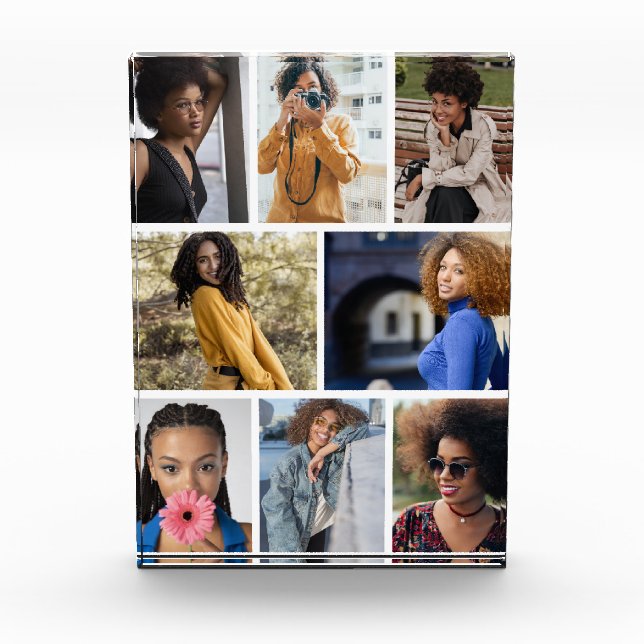 Design Your Own 8 Photo Collage (Front)
