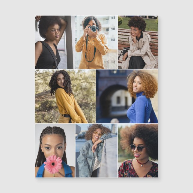 Design Your Own 8 Photo Collage (Front)