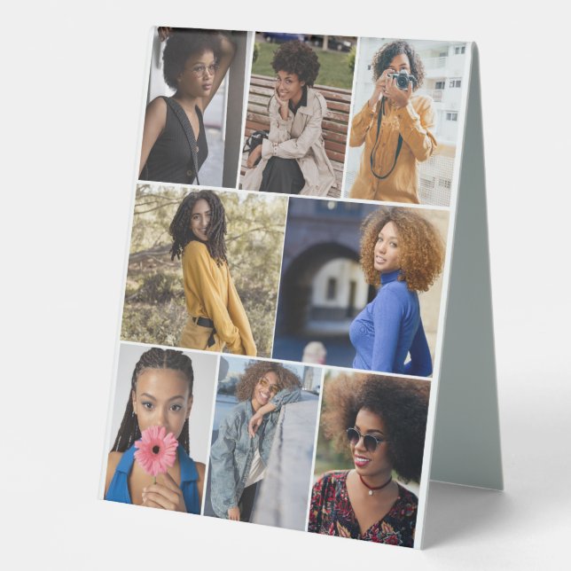 Design Your Own 8 Photo Collage (Front)