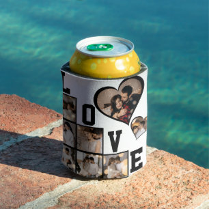 Design Your Own 8 Photo Collage Can Cooler