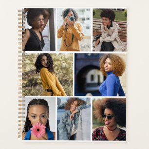 Design Your Own 8 Photo Collage Planner