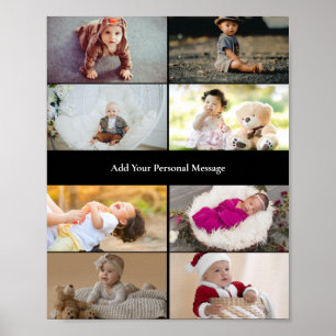 Design Your Own 8 Photo Collage Poster