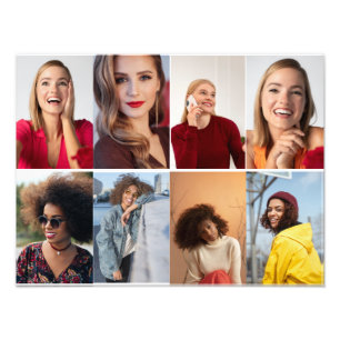 Design Your Own 8 Photo Collage Print