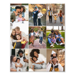 Design Your Own 9 Photo Collage