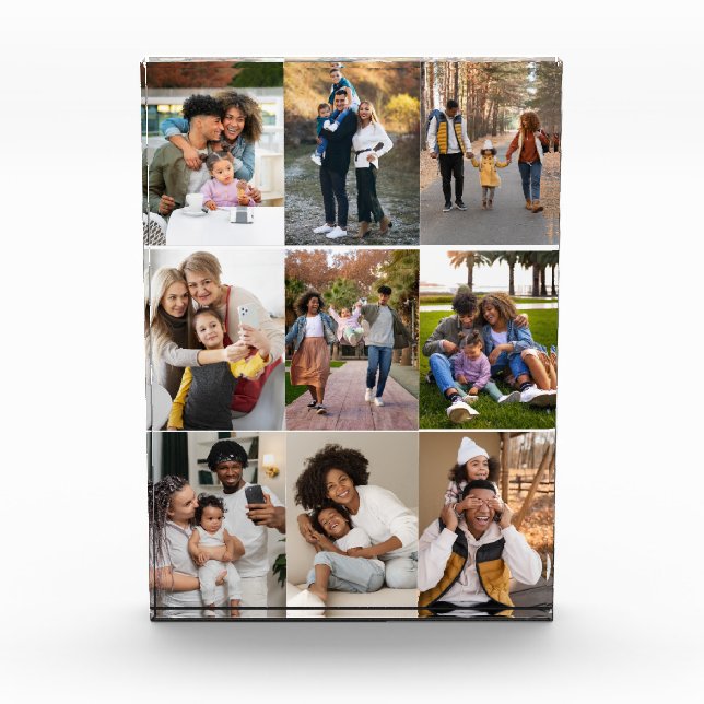 Design Your Own 9 Photo Collage (Front)