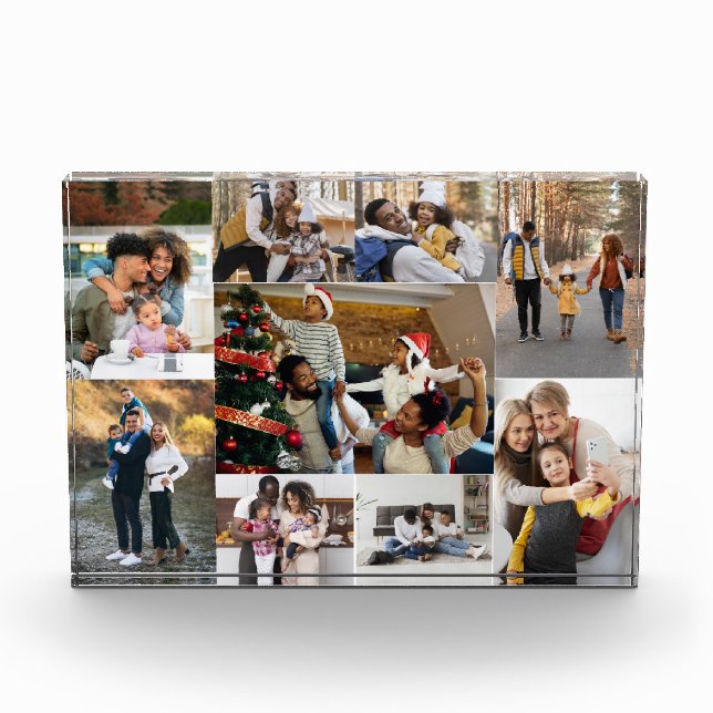 Design Your Own 9 Photo Collage (Front)