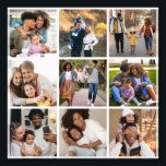 Design Your Own 9 Photo Collage<br><div class="desc">Customise your own personal photography. You can make this custom product for special occasions like weddings,  birthdays,  Christmas,  Holidays,  Memorials,  Graduation,  Anniversaries and more. It can also be given as a gift to your best friend,  close friend,  family,  and relatives.</div>