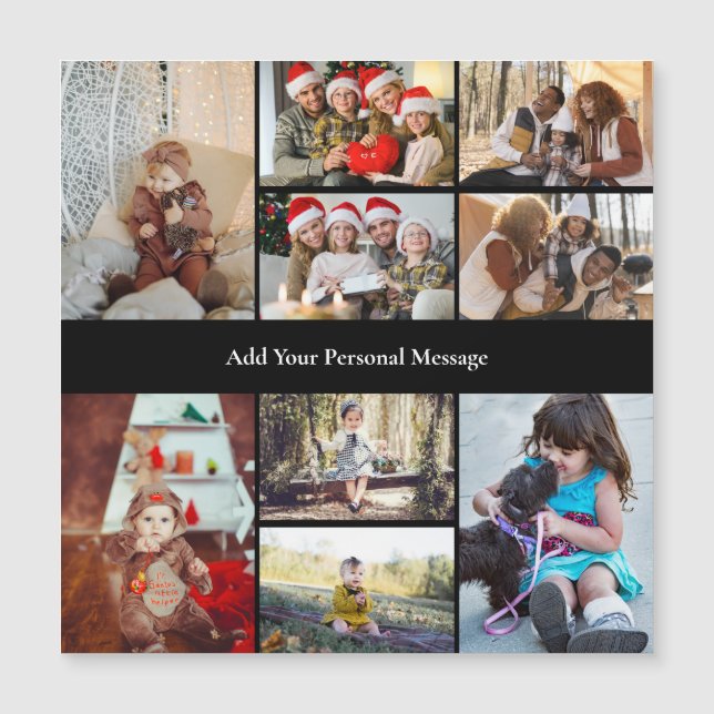 Design Your Own 9 Photo Collage (Front)