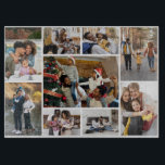 Design Your Own 9 Photo Collage Cutting Board<br><div class="desc">Customise your own personal photography. You can make this custom product for special occasions like weddings,  birthdays,  Christmas,  Holidays,  Memorials,  Graduation,  Anniversaries and more. It can also be given as a gift to your best friend,  close friend,  family,  and relatives.</div>