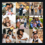 Design Your Own 9 Photo Collage Print<br><div class="desc">Customise your own personal photography. You can make this custom product for special occasions like weddings,  birthdays,  Christmas,  Holidays,  Memorials,  Graduation,  Anniversaries and more. It can also be given as a gift to your best friend,  close friend,  family,  and relatives.</div>