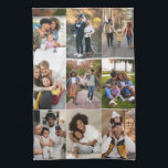 Design Your Own 9 Photo Collage Tea Towel<br><div class="desc">Customise your own personal photography. You can make this custom product for special occasions like weddings,  birthdays,  Christmas,  Holidays,  Memorials,  Graduation,  Anniversaries and more. It can also be given as a gift to your best friend,  close friend,  family,  and relatives.</div>