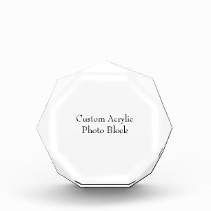 Design Your Own Acrylic Photo Block