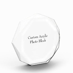 Design Your Own Acrylic Photo Block