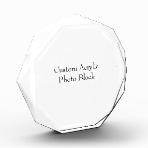 Design Your Own Acrylic Photo Block